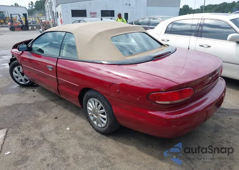 1996 Chrysler Sebring Jx from USA, damaged, VIN 3C3EL45H8TT278000